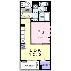 コントレイルの物件間取画像